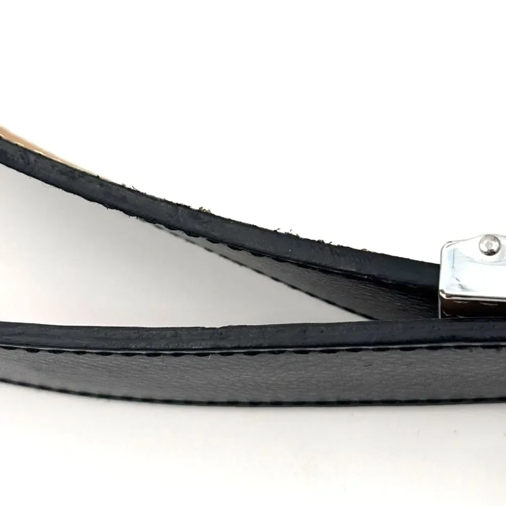 Nexbelt Men's Classic Ebony Dress Ratchet Belt 1 3/8-Cut to 36